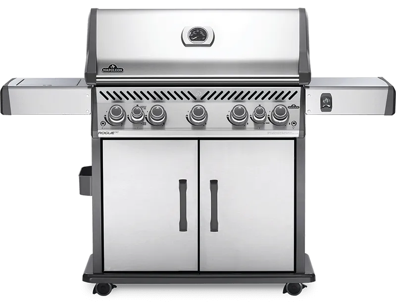 Napoleon Bbq RSE625RSIBNSS1 Rogue Se 625 Rsib With Infrared Side And Rear Burners . Stainless Steel . Natural Gas