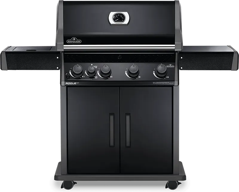 Napoleon Bbq RXT525SIBNK1 Rogue Xt 525 Sib With Infrared Side Burner . Black . Natural Gas