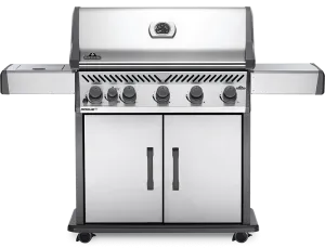 Napoleon Bbq RXT625SIBPSS1A Rogue Xt 625 Sib With Infrared Side Burner And Smoker Box . Stainless Steel . Propane