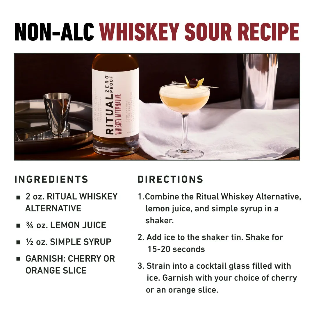 Non-Alcoholic Whiskey Alternative