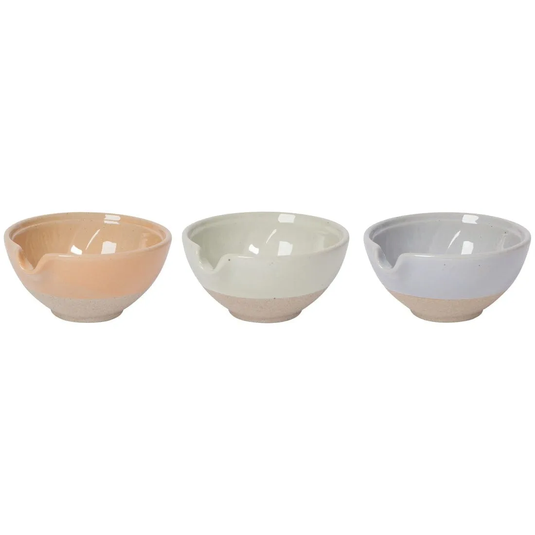 Now Designs - Aster Mini Spout Bowl - Set of 3