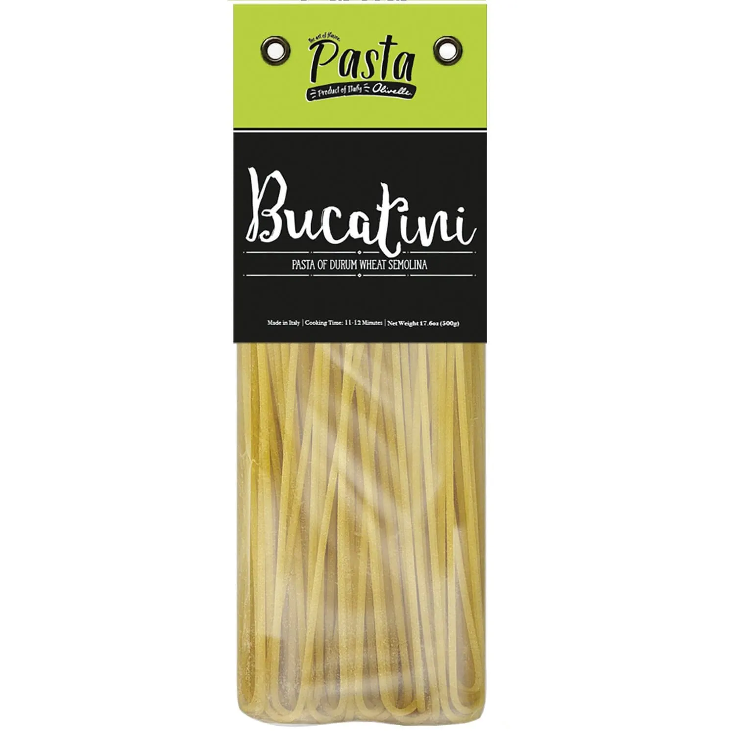 Olivelle Gift Set - Bucatini Pasta. Pasta Rocks. Tuscan Herb Infused Olive Oil. Bruschetta Dried Herb Blend. Smokey Bacon Sea Salt