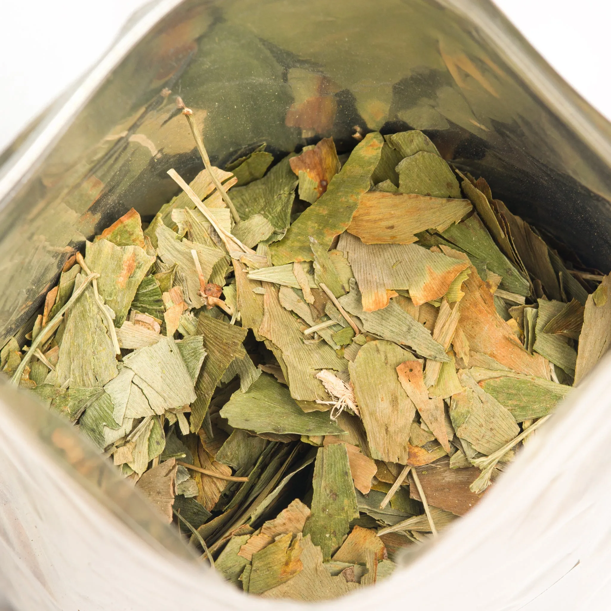Organic Ginkgo Leaf Tea  200g Premium Ginkgo Biloba Leaves with Sea Buckthorn