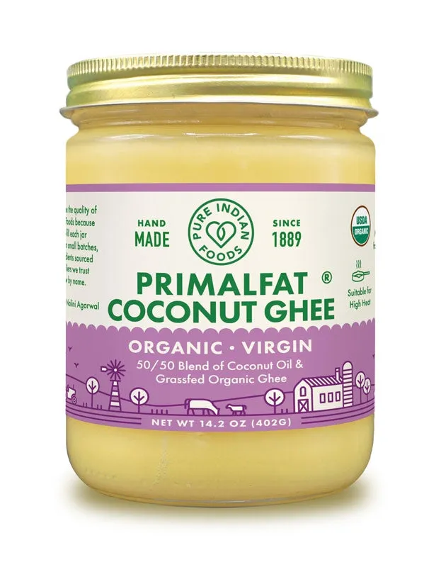 PRIMALFAT Coconut Ghee. Virgin & Certified Organic - 14.2 oz