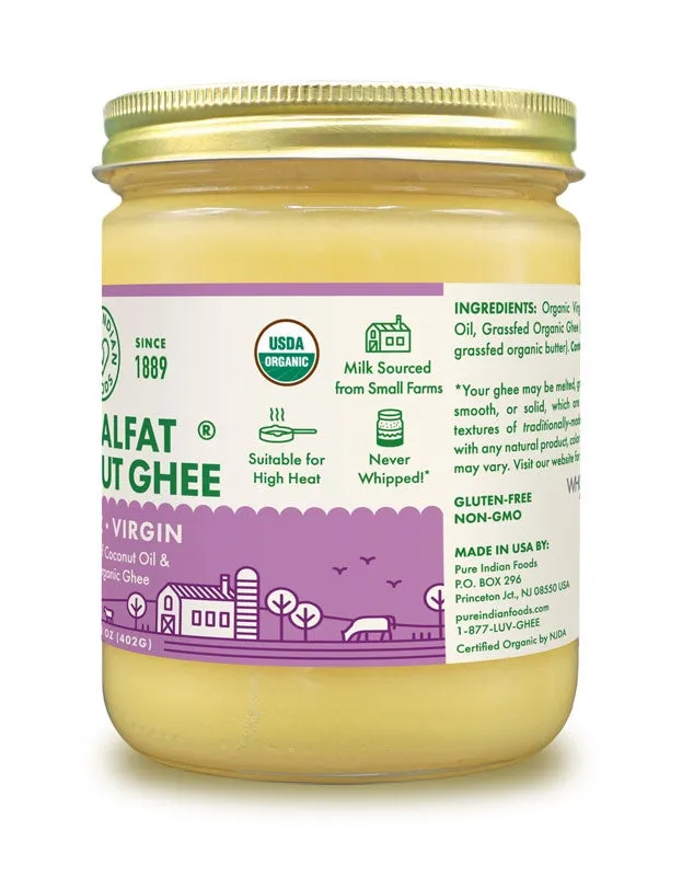 PRIMALFAT Coconut Ghee. Virgin & Certified Organic - 14.2 oz