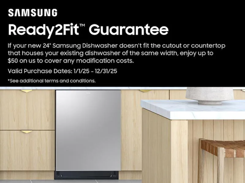 Samsung DW90F89P0USRAA 38 Dba Bespoke Auto Open Door Dishwasher With 3Rd Rack Washing System In Fingerprint Resistant Stainless Steel