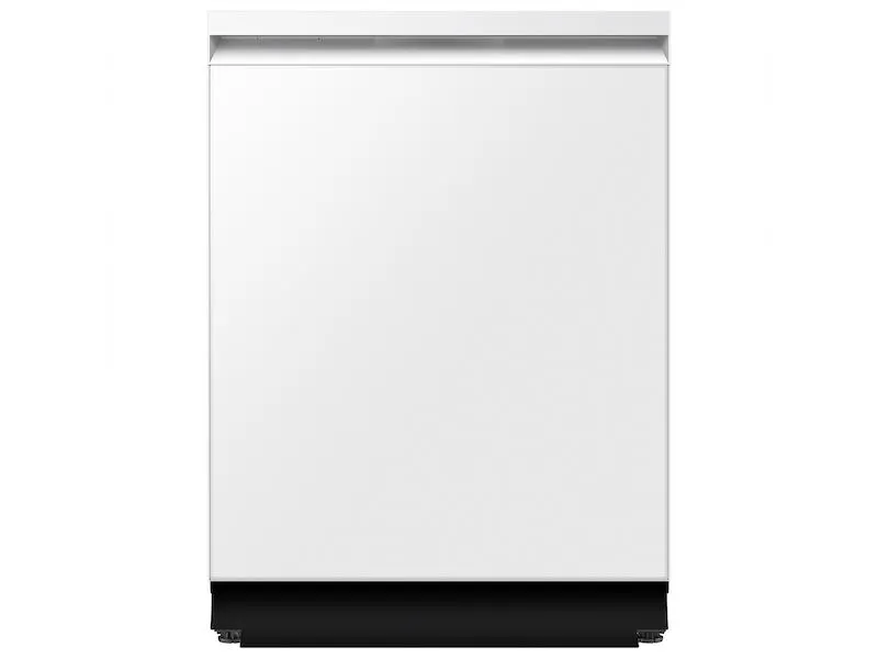 Samsung DW90F89T0U12 38 Dba Bespoke Smart Dishwasher With 3Rd Rack Washing System In White Glass