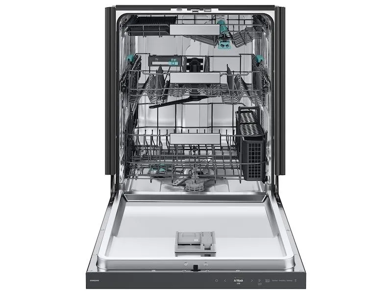 Samsung DW90F89T0UMT 38 Dba Bespoke Smart Dishwasher With 3Rd Rack Washing System In Fingerprint Resistant Matte Black Steel