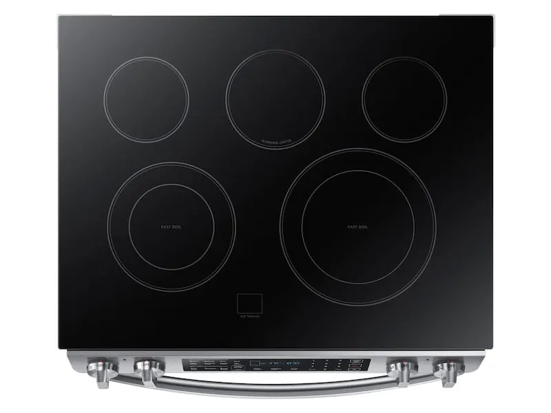 Samsung NE58R9431SS 5.8 Cu. Ft. Slide-In Electric Range In Stainless Steel