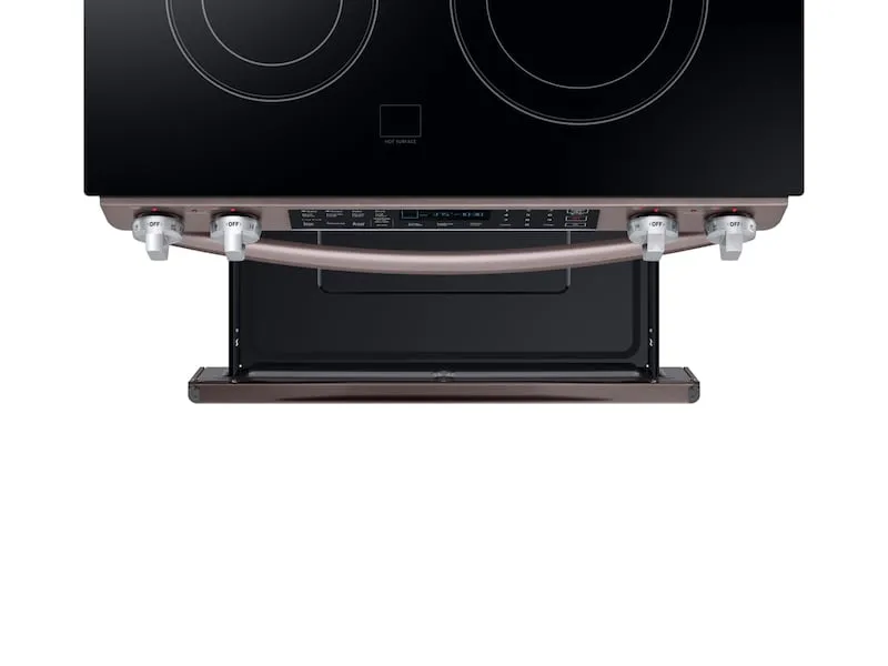Samsung NE58R9431ST 5.8 Cu. Ft. Slide-In Electric Range In Tuscan Stainless Steel