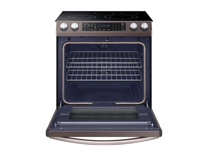 Samsung NE58R9431ST 5.8 Cu. Ft. Slide-In Electric Range In Tuscan Stainless Steel