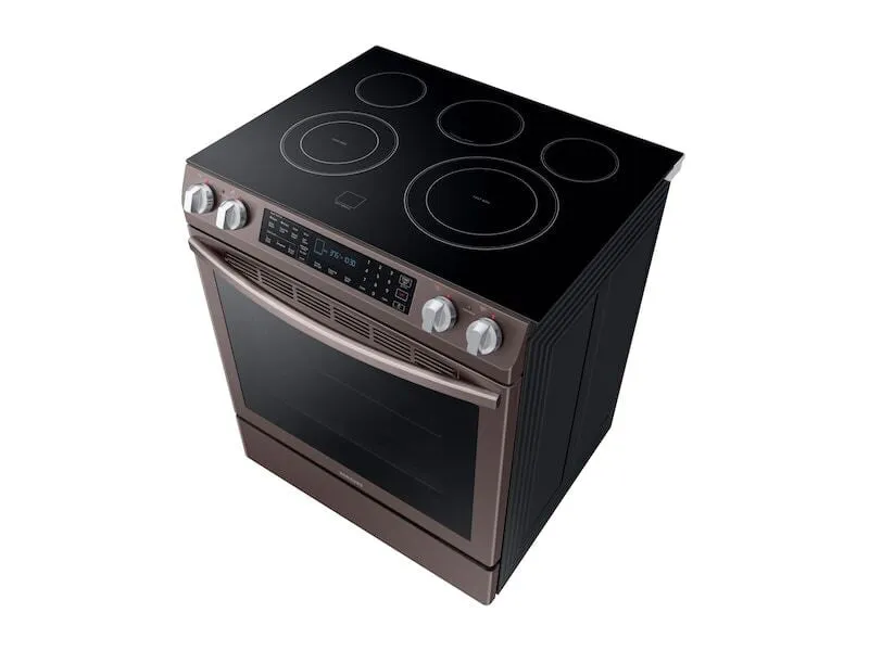 Samsung NE58R9431ST 5.8 Cu. Ft. Slide-In Electric Range In Tuscan Stainless Steel