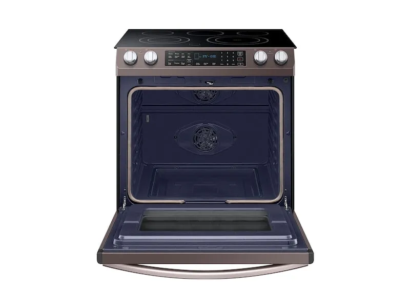 Samsung NE58R9431ST 5.8 Cu. Ft. Slide-In Electric Range In Tuscan Stainless Steel