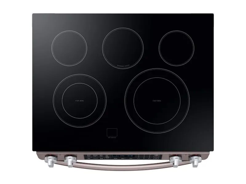 Samsung NE58R9431ST 5.8 Cu. Ft. Slide-In Electric Range In Tuscan Stainless Steel