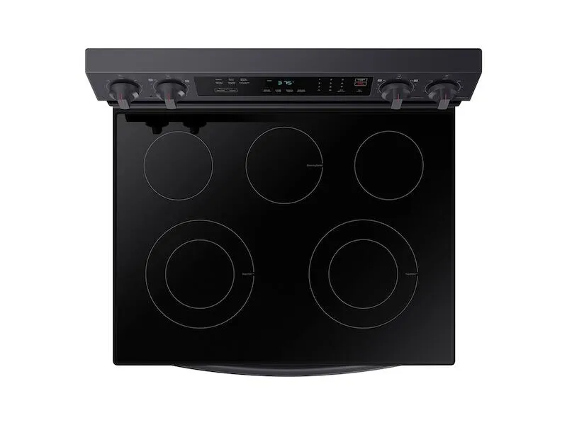 Samsung NE63A6311SG 6.3 Cu. Ft. Smart Freestanding Electric Range With Rapid Boil&#8482; & Self Clean In Black Stainless Steel
