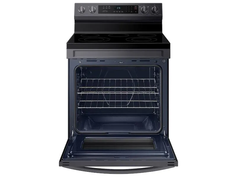 Samsung NE63A6311SG 6.3 Cu. Ft. Smart Freestanding Electric Range With Rapid Boil&#8482; & Self Clean In Black Stainless Steel
