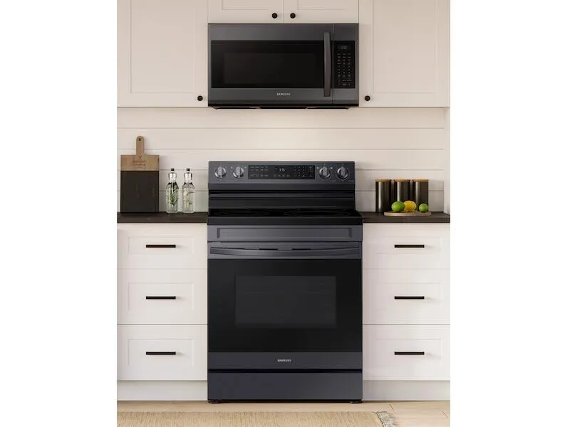 Samsung NE63A6511SG 6.3 Cu. Ft. Smart Freestanding Electric Range With No-Preheat Air Fry & Convection In Black Stainless Steel