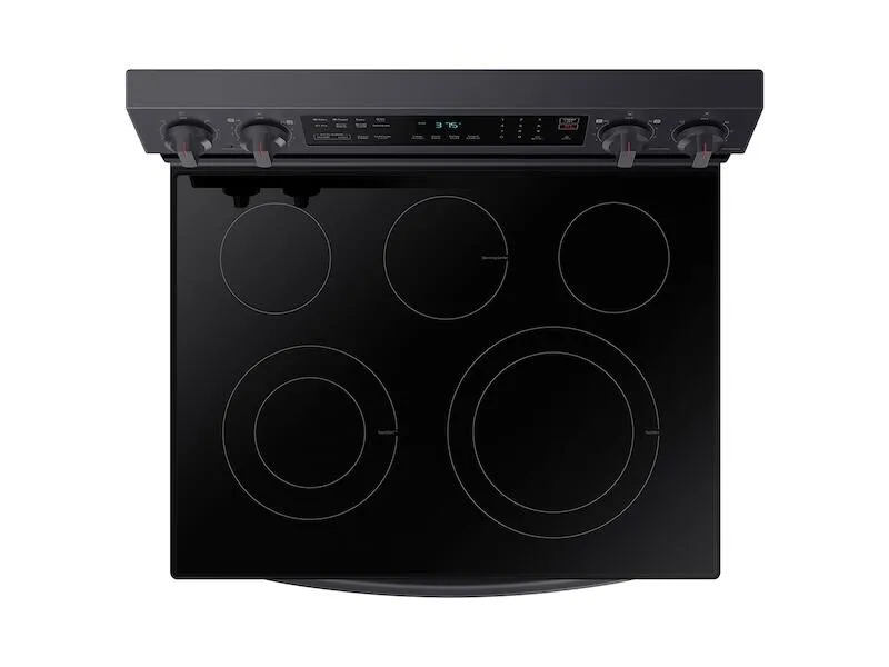 Samsung NE63A6511SG 6.3 Cu. Ft. Smart Freestanding Electric Range With No-Preheat Air Fry & Convection In Black Stainless Steel