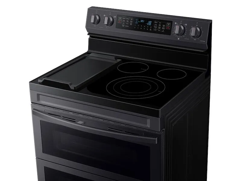 Samsung NE63A6751SG 6.3 Cu. Ft. Smart Freestanding Electric Range With Flex Duo&#8482;. No-Preheat Air Fry & Griddle In Black Stainless Steel