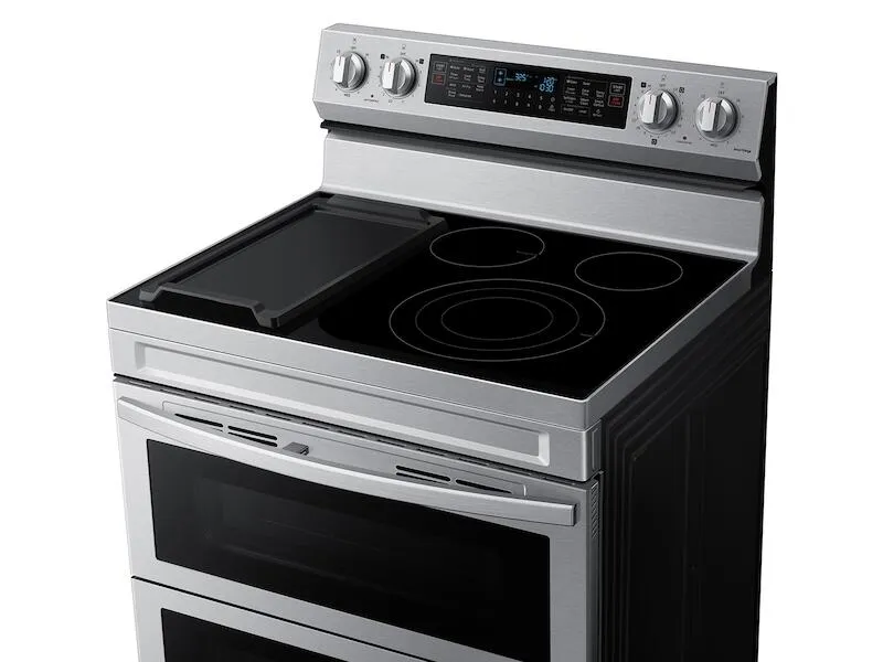 Samsung NE63A6751SS 6.3 Cu. Ft. Smart Freestanding Electric Range With Flex Duo&#8482;. No-Preheat Air Fry & Griddle In Stainless Steel