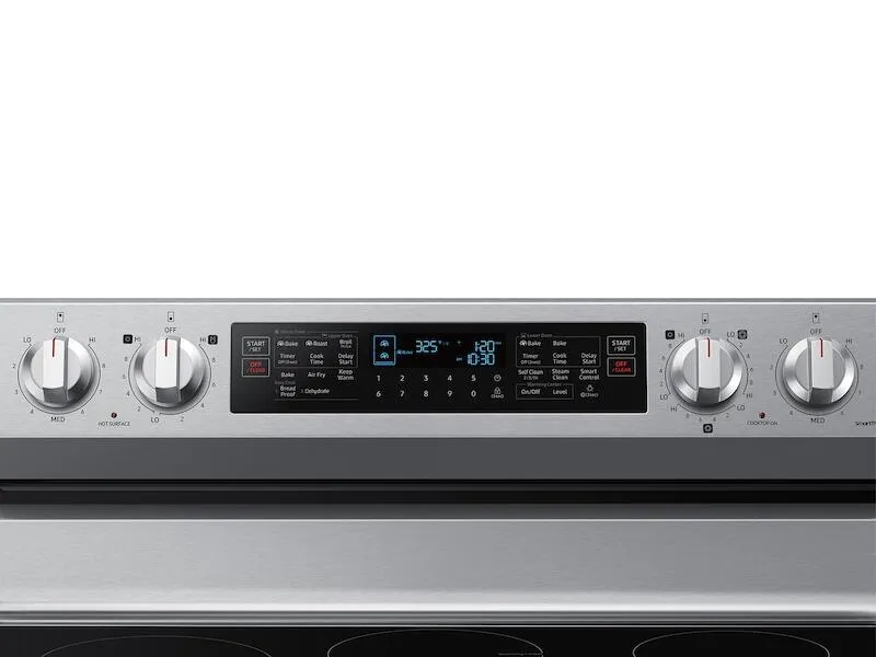 Samsung NE63A6751SS 6.3 Cu. Ft. Smart Freestanding Electric Range With Flex Duo&#8482;. No-Preheat Air Fry & Griddle In Stainless Steel