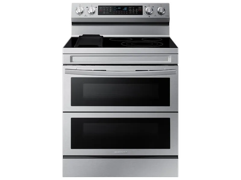 Samsung NE63A6751SS 6.3 Cu. Ft. Smart Freestanding Electric Range With Flex Duo&#8482;. No-Preheat Air Fry & Griddle In Stainless Steel
