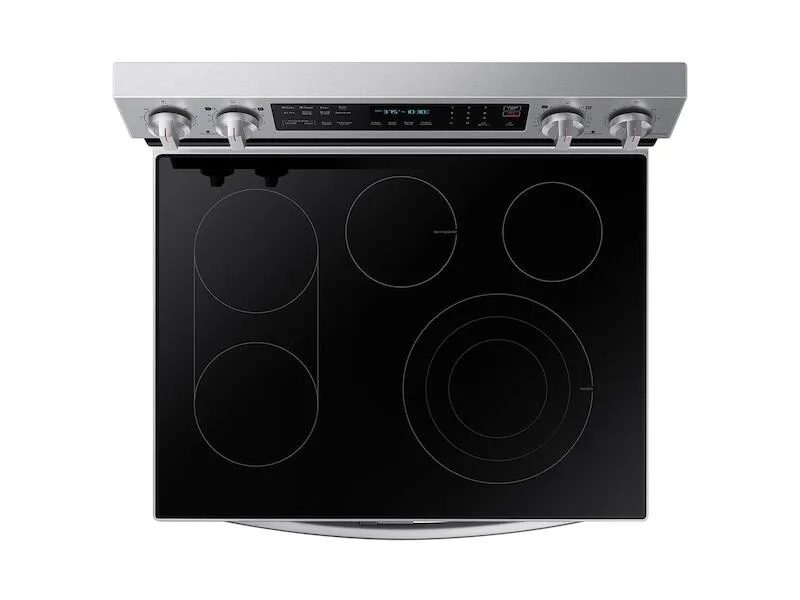 Samsung NE63A6751SS 6.3 Cu. Ft. Smart Freestanding Electric Range With Flex Duo&#8482;. No-Preheat Air Fry & Griddle In Stainless Steel