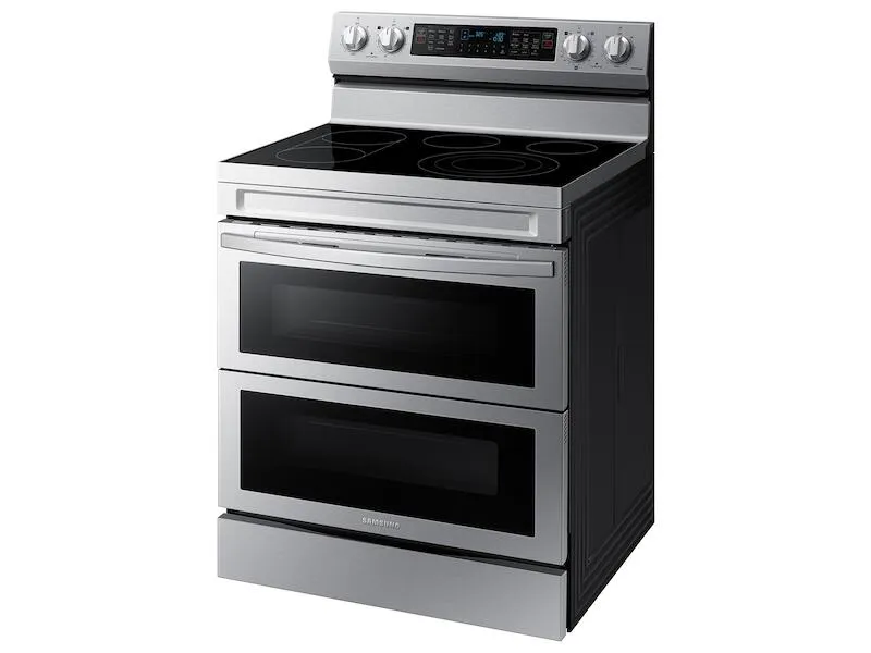 Samsung NE63A6751SS 6.3 Cu. Ft. Smart Freestanding Electric Range With Flex Duo&#8482;. No-Preheat Air Fry & Griddle In Stainless Steel