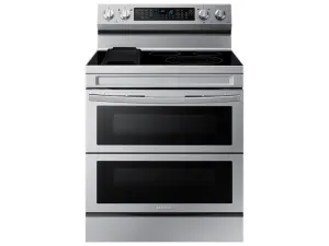 Samsung NE63A6751SS 6.3 Cu. Ft. Smart Freestanding Electric Range With Flex Duo&#8482;. No-Preheat Air Fry & Griddle In Stainless Steel