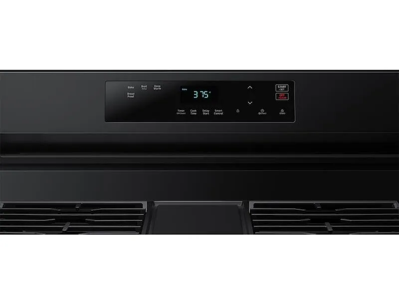 Samsung NX60A6111SB 6.0 Cu. Ft. Smart Freestanding Gas Range With Integrated Griddle In Black