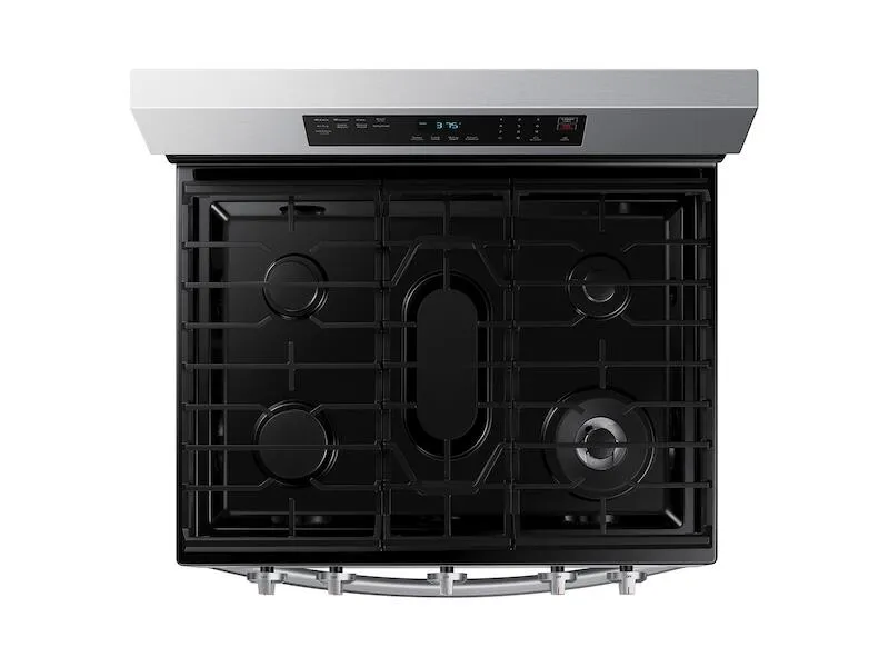Samsung NX60A6511SS 6.0 Cu. Ft. Smart Freestanding Gas Range With No-Preheat Air Fry & Convection In Stainless Steel