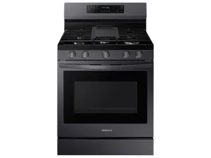 Samsung NX60A6711SG 6.0 Cu. Ft. Smart Freestanding Gas Range With No-Preheat Air Fry And Convection  In Black Stainless Steel