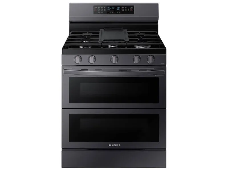 Samsung NX60A6751SG 6.0 Cu. Ft. Smart Freestanding Gas Range With Flex Duo&#8482; & Air Fry In Black Stainless Steel