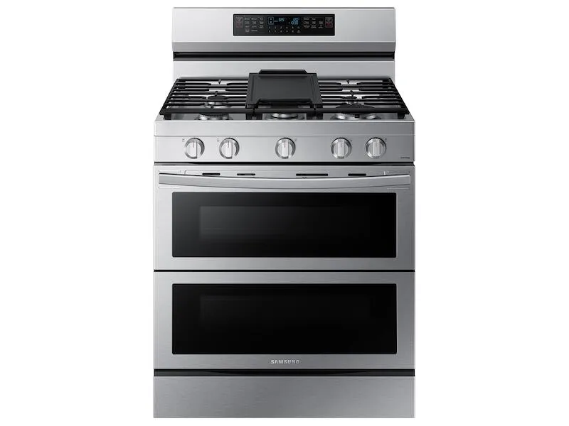 Samsung NX60A6751SS 6.0 Cu. Ft. Smart Freestanding Gas Range With Flex Duo&#8482;. Stainless Cooktop & Air Fry In Stainless Steel