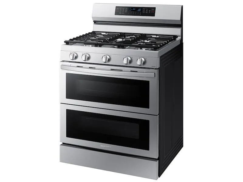 Samsung NX60A6751SS 6.0 Cu. Ft. Smart Freestanding Gas Range With Flex Duo&#8482;. Stainless Cooktop & Air Fry In Stainless Steel