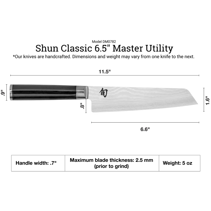 Shun Classic 6.5 Master Utility