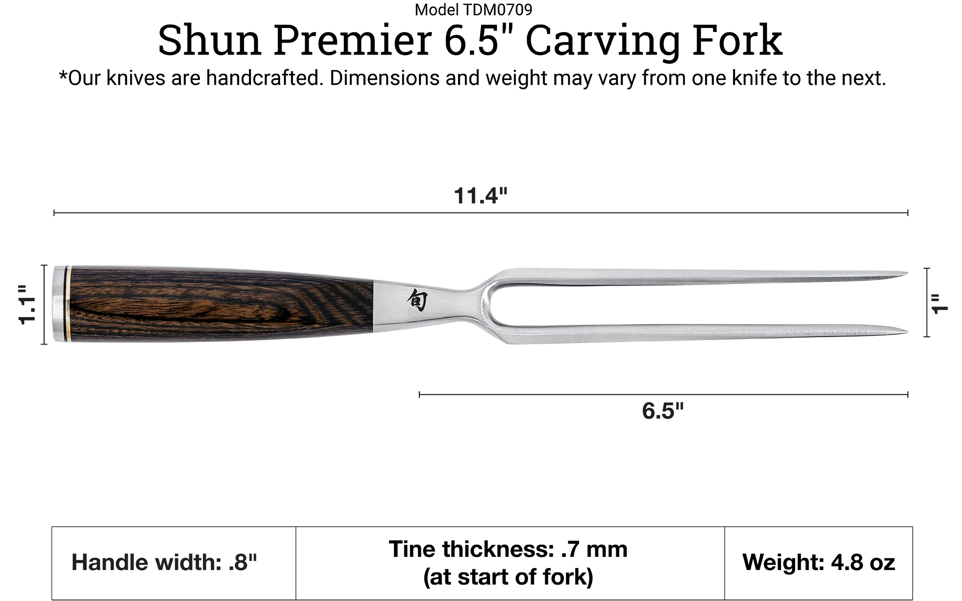 Shun Premier 2-Piece Carving Set