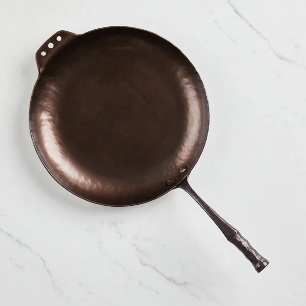 Smithey Carbon Steel Farmhouse 12 Skillet - Made in USA