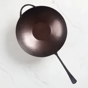 Smithey Carbon Steel Wok - Made in USA