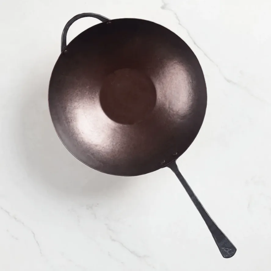 Smithey Carbon Steel Wok - Made in USA