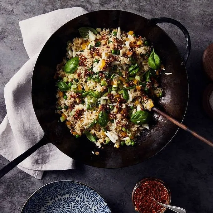 Smithey Carbon Steel Wok - Made in USA