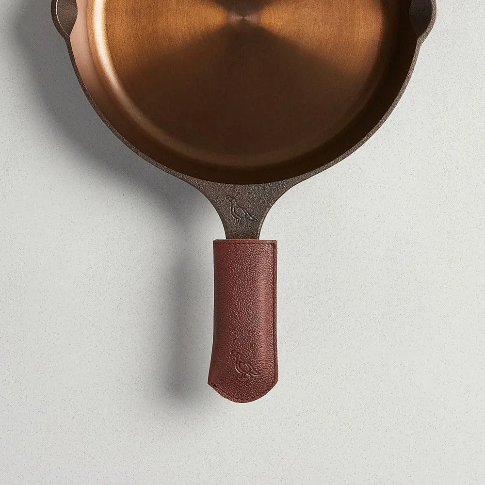 Smithey Ironware Standard Length Leather Handle Sleeve