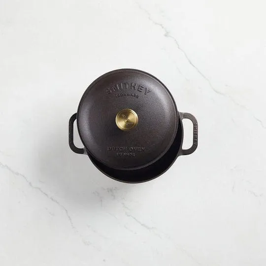 Smithey Vintage American Dutch Oven - 5.5 Quart - Made in USA