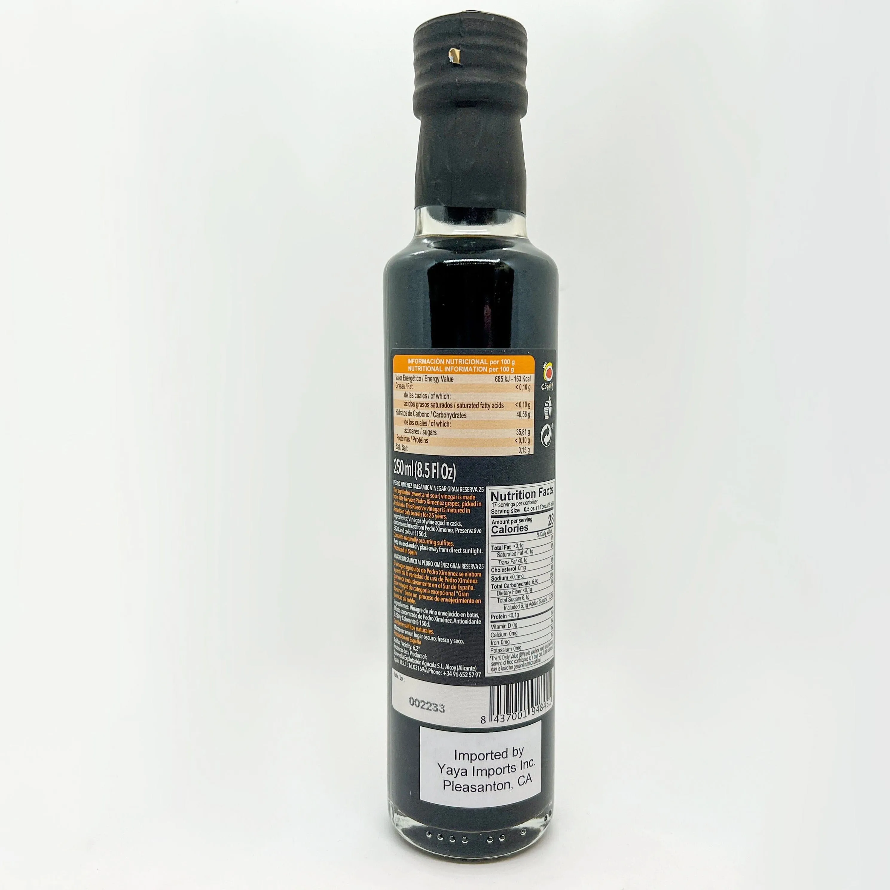 Sotaroni Sweet Vinegar Gran Reserva 25