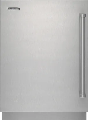 Sub-Zero 9029025 Stainless Steel Solid Door Panel - Pro Handle. Left Hinge