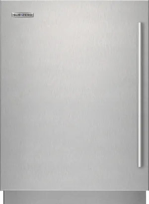 Sub-Zero 9029029 Stainless Steel Solid Door Panel - Tubular Handle. Left Hinge