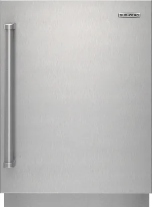 Sub-Zero 9029031 Stainless Steel Solid Door Panel - Pro Handle. Right Hinge