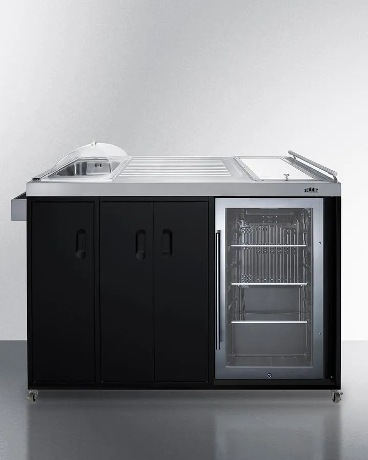 Summit CARTOS54LG Portable Outdoor Kitchenette