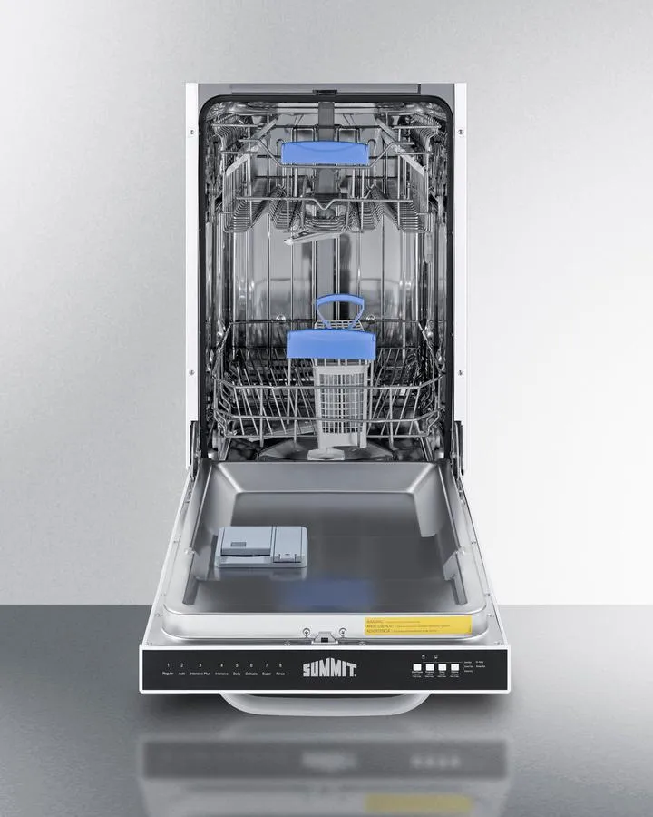 Summit DW183WADA 18 Wide Built-In Dishwasher. Ada Compliant
