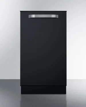 Summit DW184BADA 18 Wide Built-In Dishwasher. Ada Compliant